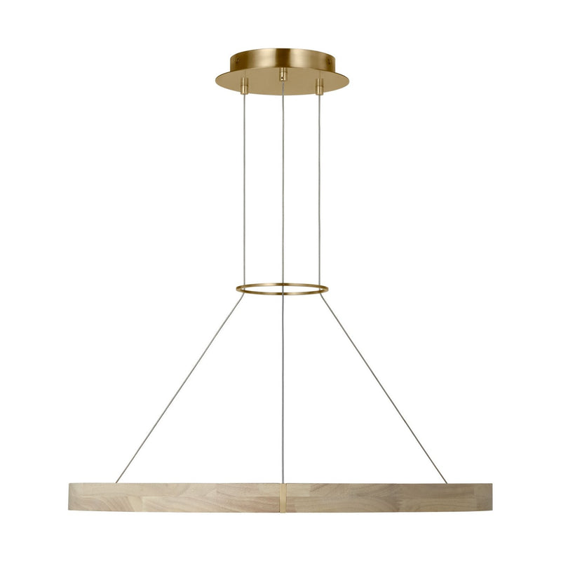 Ashok 31 Pendant in Hand Rubbed Antique Brass