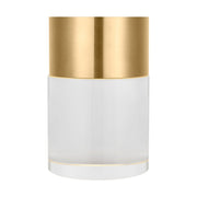 Caspe 6 Rechargeable Table Lamp in Hand Rubbed Antique Brass