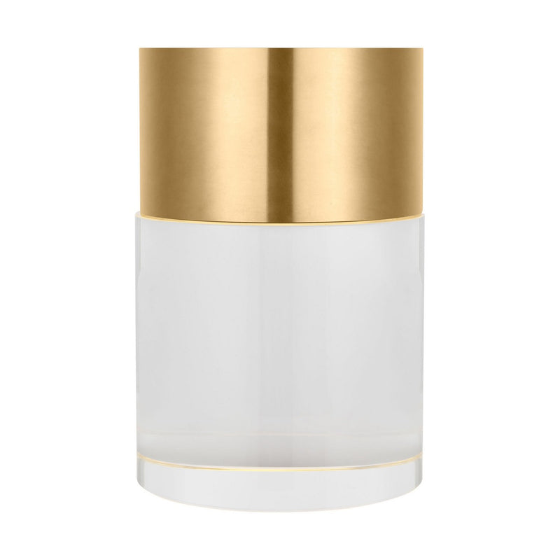 Caspe 6 Rechargeable Table Lamp in Hand Rubbed Antique Brass