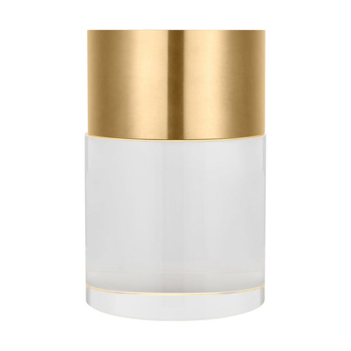 Caspe 6 Rechargeable Table Lamp in Hand Rubbed Antique Brass