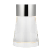 Caspe 8 Rechargeable Table Lamp in Polished Nickel