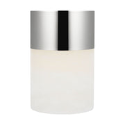 Caspe Alabaster 6 Rechargeable Table Lamp in Polished Nickel