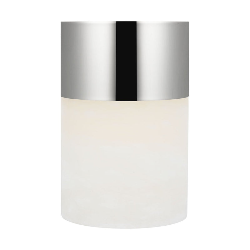 Caspe Alabaster 6 Rechargeable Table Lamp in Polished Nickel