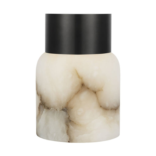 Caspe Alabaster 7 Rechargeable Table Lamp in Bronze