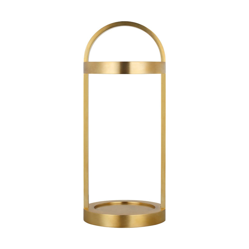 Cerne 17 Rechargeable Table Lamp in Hand Rubbed Antique Brass