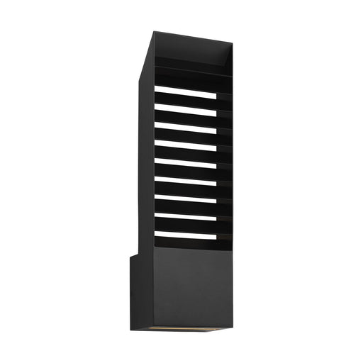Lamel 19 Outdoor Wall Sconce in Outdoor Black