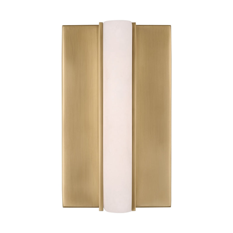Linea 5 Wall Sconce in Hand Rubbed Antique Brass