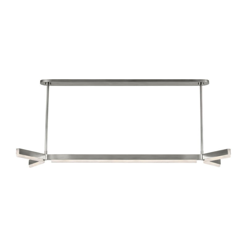 Linea 55 Linear Pendant in Antique Nickel