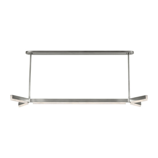 Linea 55 Linear Pendant in Antique Nickel