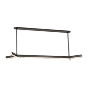 Linea 55 Linear Pendant in Bronze
