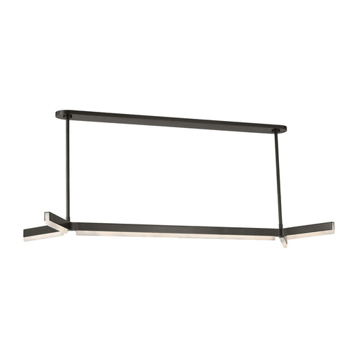 Linea 55 Linear Pendant in Bronze