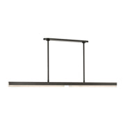 Linea 60 Linear Pendant in Bronze