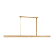 Linea 60 Linear Pendant in Hand Rubbed Antique Brass