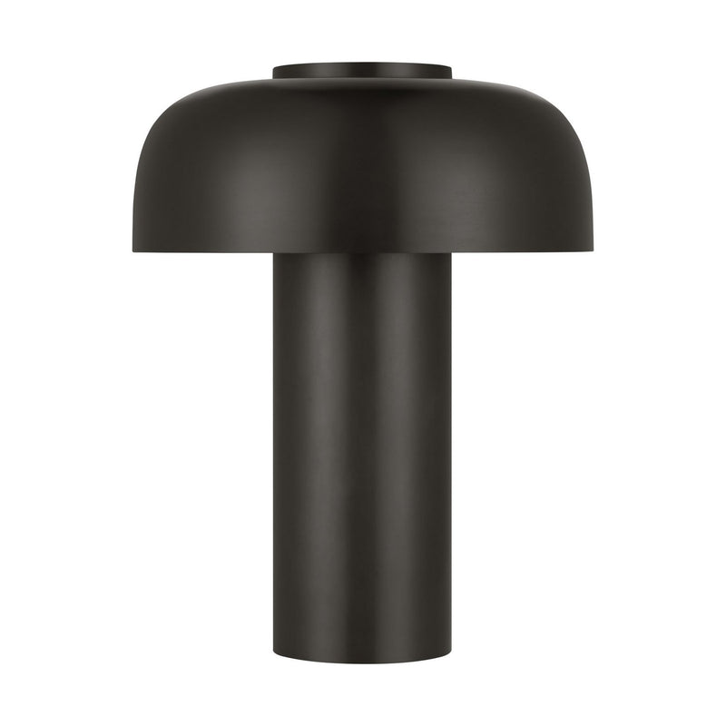 Louver 9 Rechargeable Table Lamp in Bronze