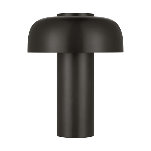 Louver 9 Rechargeable Table Lamp in Bronze