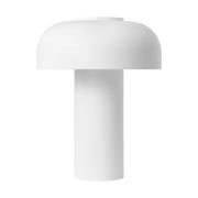 Louver 9 Rechargeable Table Lamp in Matte White