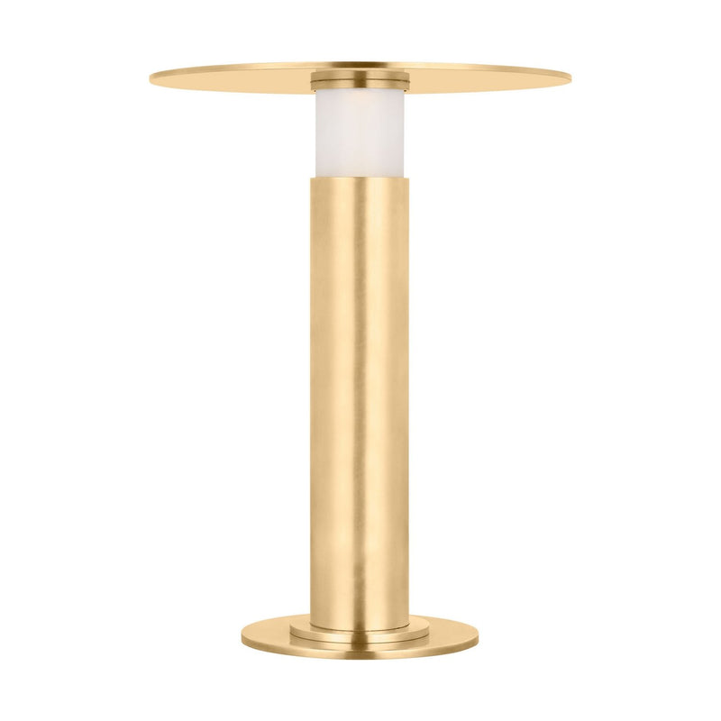 Miguel 10 Rechargeable Table Lamp in Hand Rubbed Antique Brass