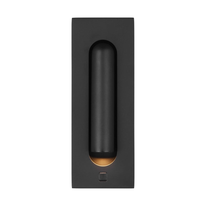 Ponte 7 Task Wall Sconce in Nightshade Black