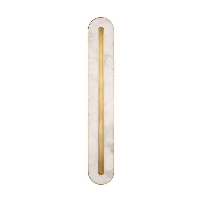 Wyllis 30 Wall Sconce in Hand Rubbed Antique Brass