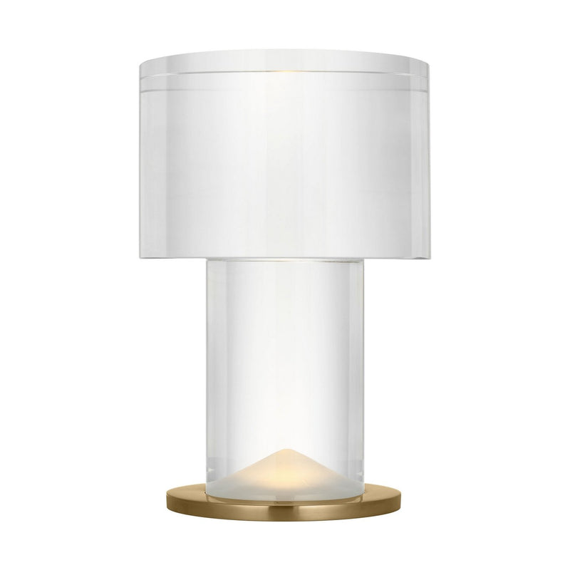 Beryl 13 Cylinder Table Lamp in Hand-Rubbed Antique Brass
