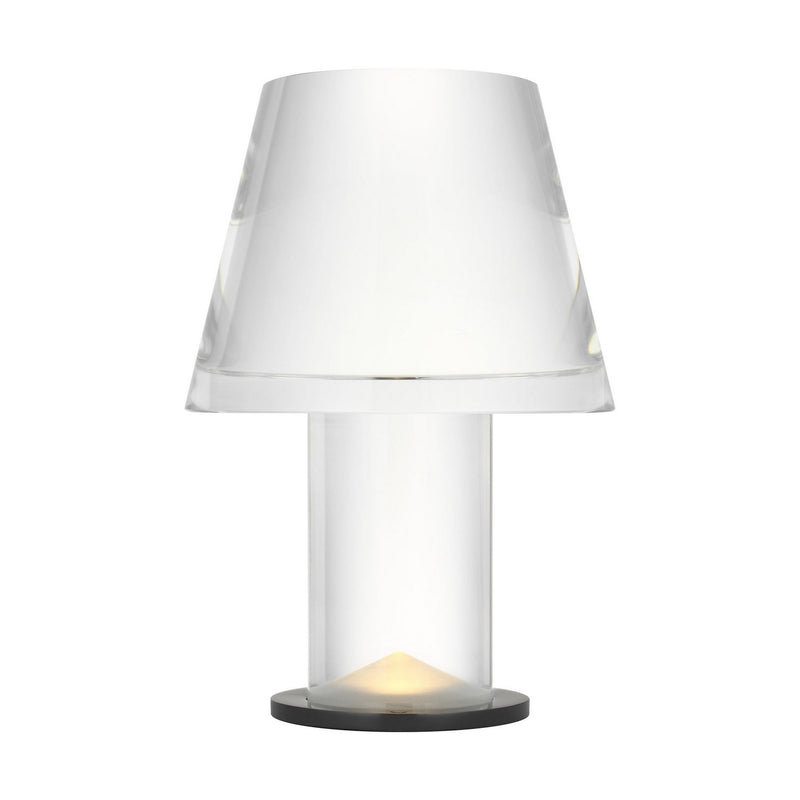 Beryl 17 Tapered Table Lamp in Bronze