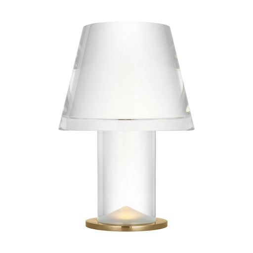 Beryl 17 Tapered Table Lamp in Hand-Rubbed Antique Brass