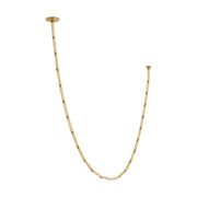 Catena 118 Link Pendant in Hand-Rubbed Antique Brass