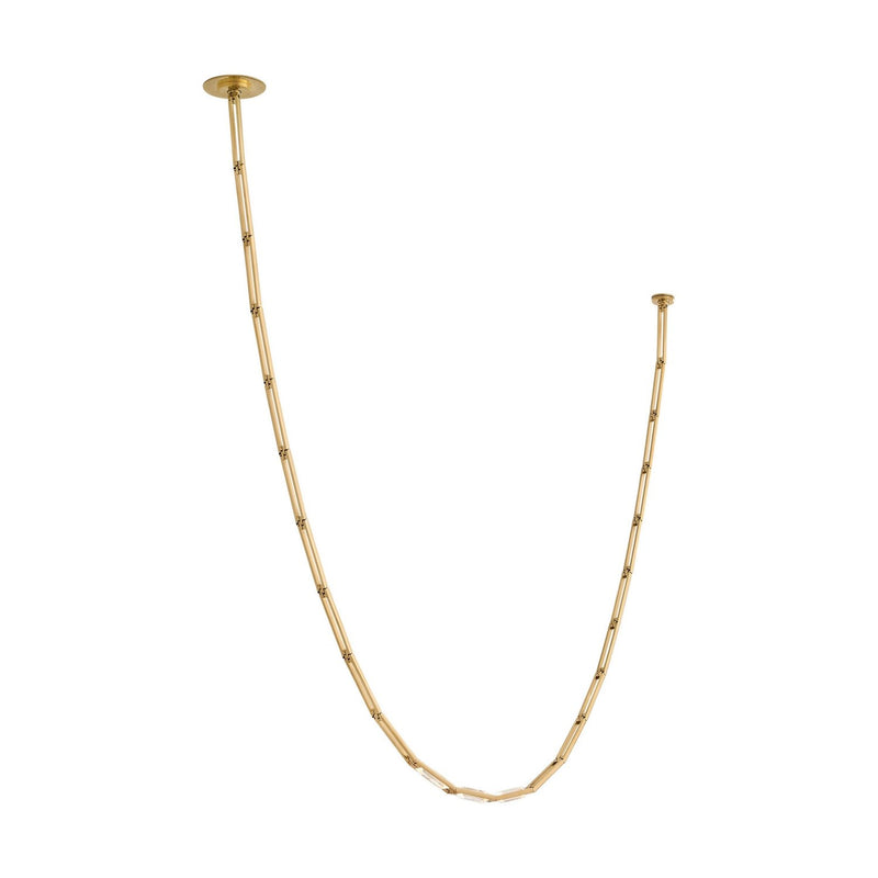 Catena 118 Link Pendant in Hand-Rubbed Antique Brass