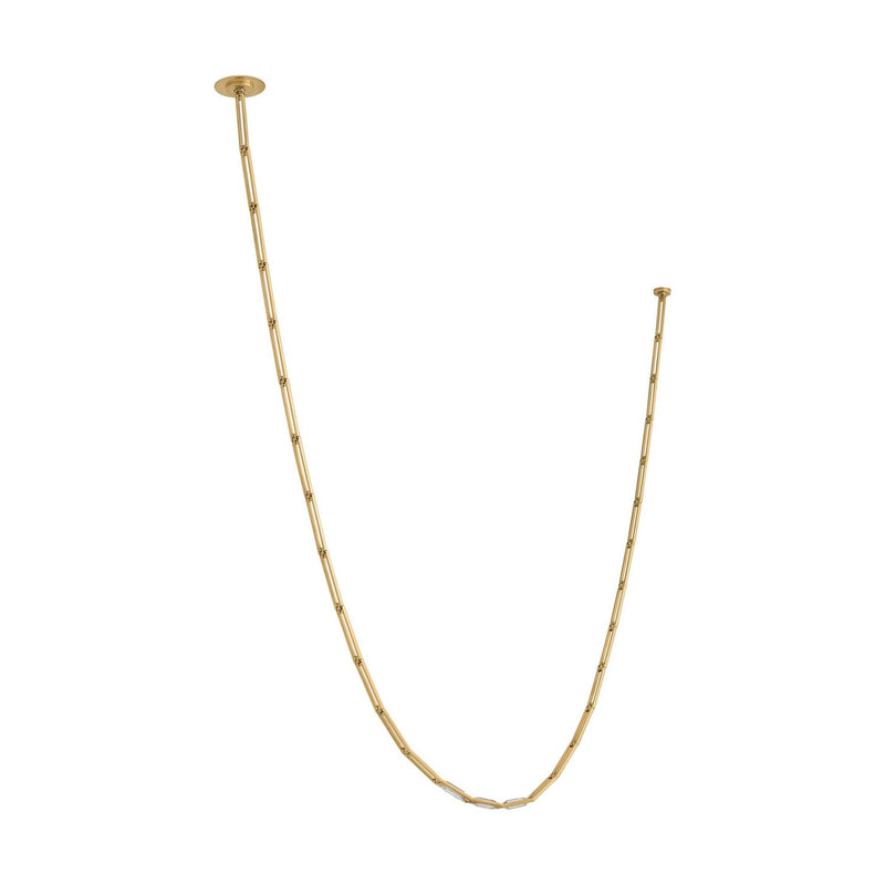 Catena 149 Link Pendant in Hand-Rubbed Antique Brass