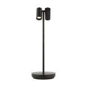 Doppia Accent Rechargeable Table Lamp in Bronze