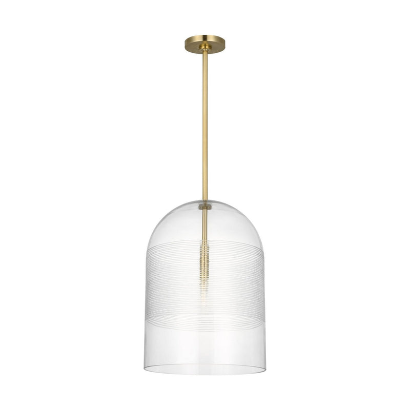 Leano 20 Pendant in Hand-Rubbed Antique Brass