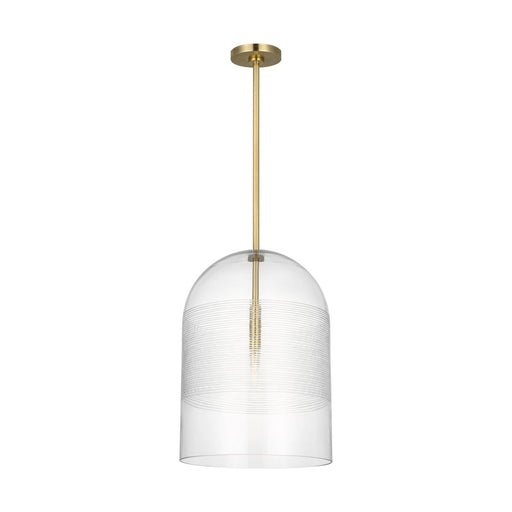 Leano 20 Pendant in Hand-Rubbed Antique Brass