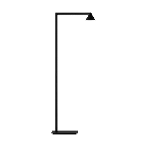 Midrand 42 Floor Lamp in Nightshade Black
