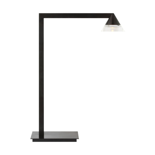 Midrand Crystal 19 Table Lamp in Bronze