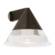 Midrand Crystal 4 Task Wall Sconce in Bronze
