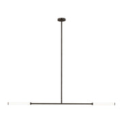 Poza 56 Linear Pendant in Bronze