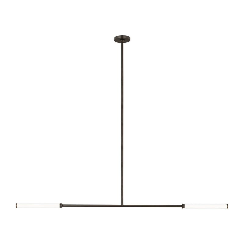 Poza 56 Linear Pendant in Bronze