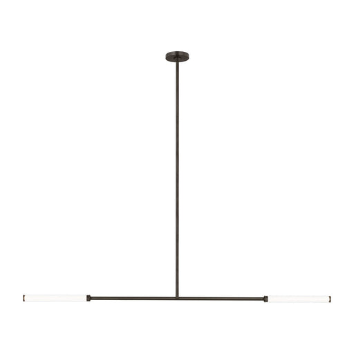 Poza 56 Linear Pendant in Bronze