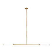 Poza 56 Linear Pendant in Hand-Rubbed Antique Brass