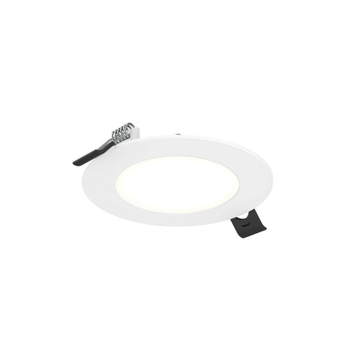 Reach 4.92" Round Slim Panel Light in White