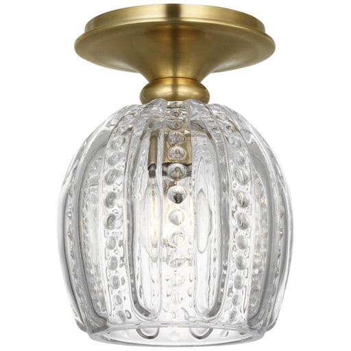 Lazari Flush Mount in Hand-Rubbed Antique Brass
