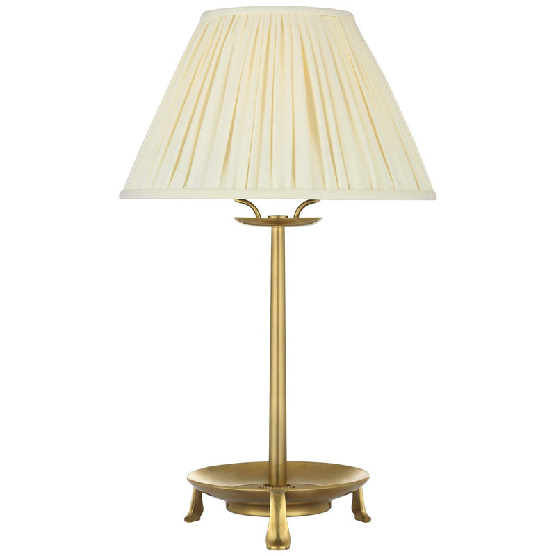 Lazlo Cordless Accent Table Lamp in Antique-Burnished Brass