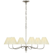 Hollings 6-Light Chandelier in Pewter