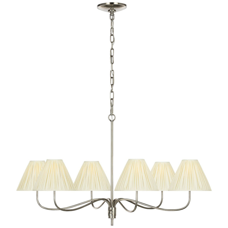 Hollings 6-Light Chandelier in Pewter