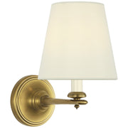 Tess Wall Sconce in Soft Brass