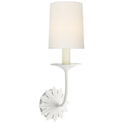 Leslie Wall Sconce in Plaster White