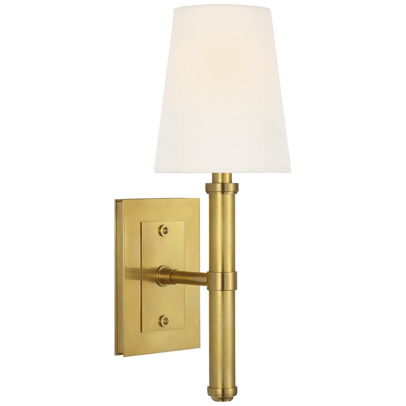 Rally Large Wall Sconce in Hand-Rubbed Antique Brass