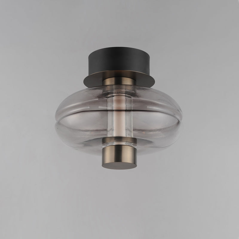 Gusto LED Wall Sconce / Flush Mount in Gunmetal