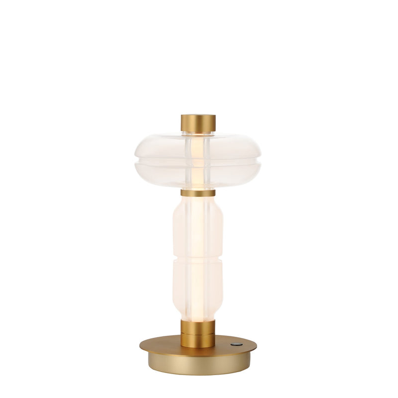Gusto 20" LED Table Lamp in Gold