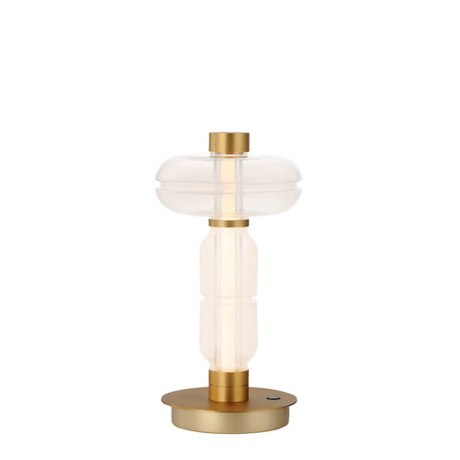 Gusto 20" LED Table Lamp in Gold